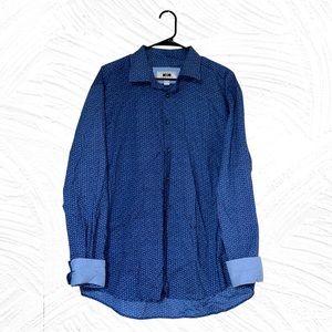 Joseph Abboud Dress Shirt| XL| Blue